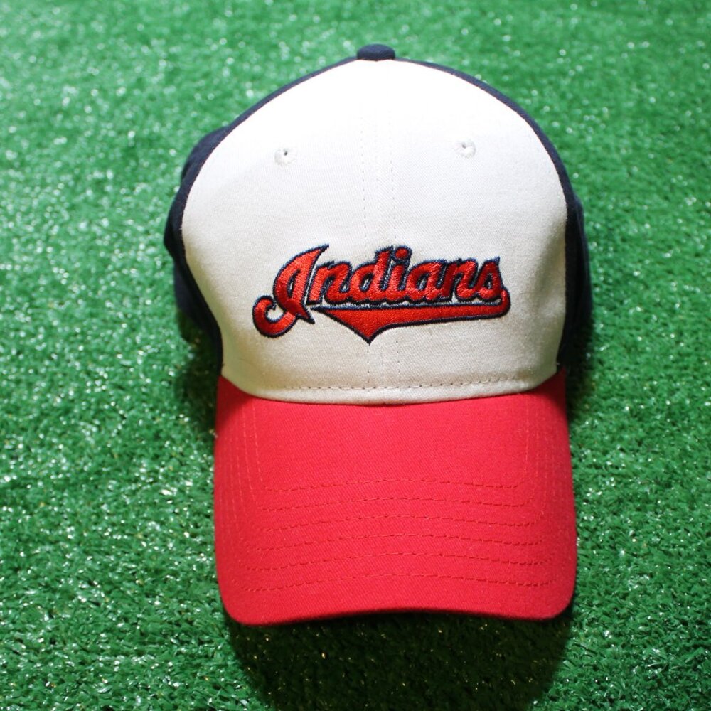 MLB Cleveland Indians Youth Baseball Cap Hat - Picture 3 of 5